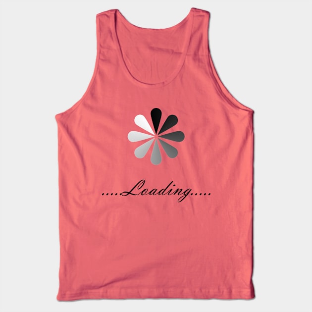 Loading Bar Tank Top by SanTees